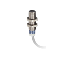 XS612B3DBL2 - Inductive proximity sensors XS, inductive sensor XS6 M12, L37mm, brass, Sn4mm, 12...24 VDC, cable 2 m, Schneider Electric