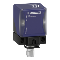 XS8C2A1NCM12 - Inductive proximity sensors XS, inductive sensor XS8 40x40x70, PBT, Sn20 mm, 12...48 VDC, M12, Schneider Electric