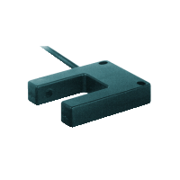 XUVH0312L5 - Photoelectric sensors XU, XUV, fork, handling, 30X30mm, 12...24 VDC, cable 5 m, Schneider Electric
