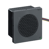 XVSV9MBN - Alarme electronice editabile, din96 -voce, negre, NPN, 100, 230V AC, Schneider Electric