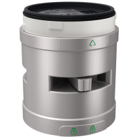 XVUC9SQ - Ø 60 mm, XVU Unitate buzzer, IP54, 24 V AC/DC, argintie, Schneider Electric