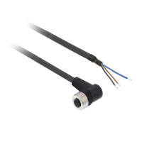 XZCP1340L10 - Mama - M12 - 3-Pini - Conector Precablat Cu Cot - Cablu 10 M, Schneider Electric
