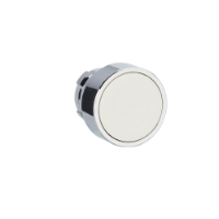 ZB2BA1C - Cap de buton, Easy Harmony XB2, metal, incastrat, alb, 22mm, cu revenire, nemarcat, Schneider Electric