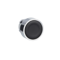 ZB2BA2C - Cap de buton, Easy Harmony XB2, metal, incastrat, negru, 22mm, cu revenire, nemarcat, Schneider Electric