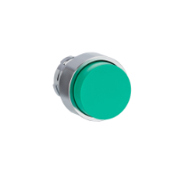 ZB2BL3C - Cap de buton, Easy Harmony XB2, metal, proeminent, verde, 22mm, cu revenire, nemarcat, Schneider Electric