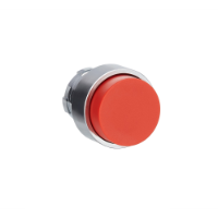 ZB2BL4C - Cap de buton, Easy Harmony XB2, metal, proeminent, rosu, 22mm, cu revenire, nemarcat, Schneider Electric