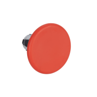 ZB2BR4C - Mushroom Cap de buton, Easy Harmony XB2, 60mm, metal, rosu, 22mm, cu revenire, Schneider Electric