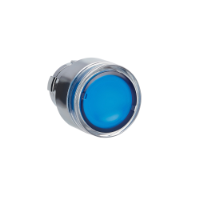 ZB2BW36C - Cap de buton iluminat, Easy Harmony XB2, metal, incastrat, albastru, 22mm, cu revenire, Schneider Electric