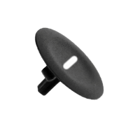 ZBA2935 - Capac Negru Marcat, pentru Buton Circular Ø22, Schneider Electric