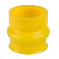 ZBZ58 - Bellow seal, Harmony XB4, silicone, yellow, for emergency stop to switching off function, for harsh environments, Schneider Electric