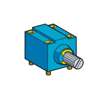 ZC2JE095 - Limit switch head, Limit switches XC Standard, ZC2J, w/o lever stay put left and right actuation, +120 °C, Schneider Electric