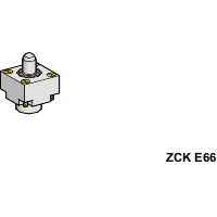 ZCKE665 - Cap Limitator Zcke - Piston Cu Rulment Cu Bile Din Otel - +120 °C, Schneider Electric